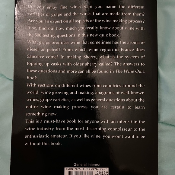 Wine Quiz Book - Picture 3 of 3